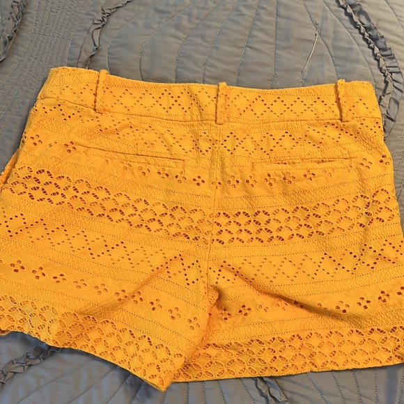Loft orange eyelet shorts - Picture 4 of 6